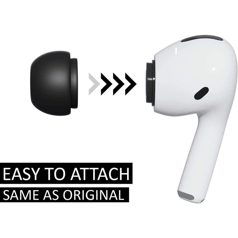 airFit [3 Pairs] Ear Tips for Airpods Pro Replacement Silicone