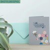 PAPERADO 50 x Letter Paper DIN A4 - Aqua Ribbed