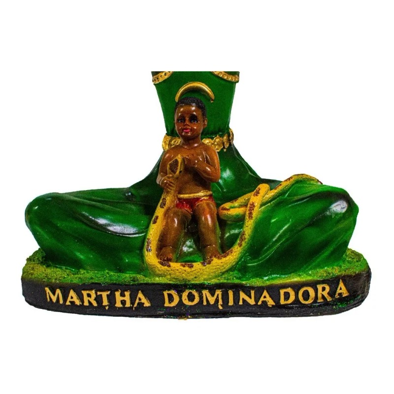 Imagen De Resina Santa Martha Dominadora 44 Cm