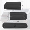 TENGBASE Smoked Tail Light Covers for Dodge Challenger 2015-2023, Black
