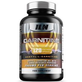 Iron Labs Nutrition Acetyl L Carnitine Capsules - 2000mg Acetyl L-Carnitine x 30 Servings - Carnitine Plus 6 Added Nutrients (120 Vegetarian Capsules)