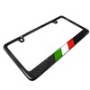 iPick Image Real Black Carbon Fiber Italy Flag in Sports