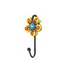 LK Trend & Style Hand Painted Ceramic Daisy Wall Hooks
