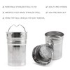 COMI Tea Bottle, 14 oz, Borosilicate Glass, Double Wall, Infuser