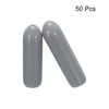 sourcing map 50pcs Rubber End Caps 3mm(1/8") ID Vinyl PVC