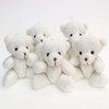 NEW 1 X WHITE Teddy Bears 12cm - Cute Cuddly