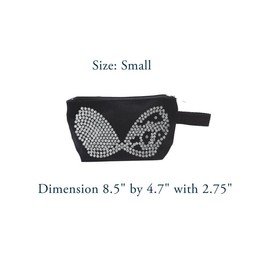 Selena’s Iconic Bustier Bag PLUS  -  Cloth Zipper Bag Make Up Pencil Storage Quintanilla Selena como la flor bidi bom dreaming of you amor prohibido - Size: Large