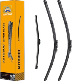3 Wiper Blades Replacement for Ford Explorer 2011-2018 2019 2020 2021 2022 2023 2024,Original Equipment Replacement Front and Rear Windshield Wiper Blade - Pinch Tab 26"/22"/11" (Set of 3)