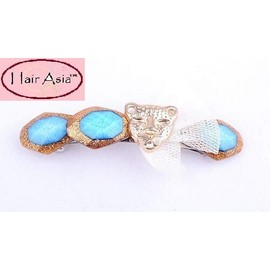 MyLove Beautiful, high-quality 3" Korean-style leopard Barrette by HAIR ASIA
