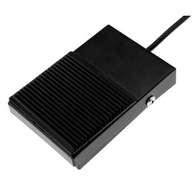 Black Iron and Rubber Square Tattoo Foot Pedal Switch Equipment Supply