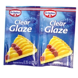 Dr.oetker Clear Glaze (3x20g/2.12oz) Pack of 3