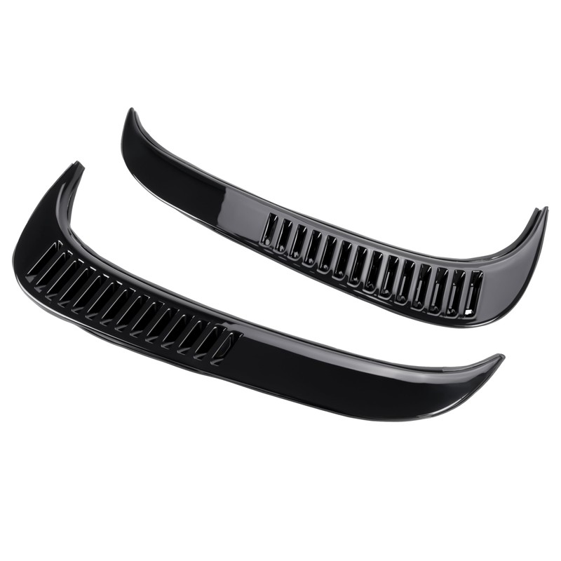 HECASA Rear Side Louver Window Vent Compatible with 1991-1998 Lexus