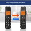 ORNIN D1015 DECT 6.0 Expandable Cordless Phone System with Answering