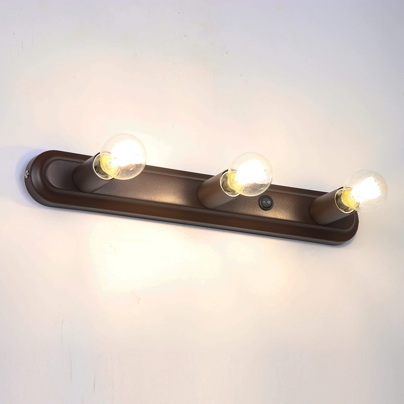 Maichis 15'' RV Wall Sconce with 3 LED Bulbs (Included),