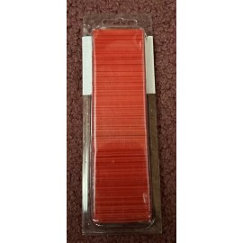 Polyrazr Plastic Scraper Blades 100 Single Edge Plastic Non scuffing Blades