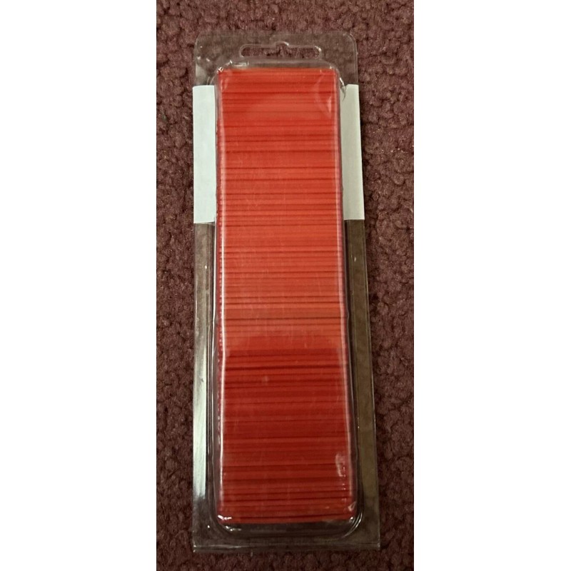 Polyrazr Plastic Scraper Blades 100 Single Edge Plastic Non scuffing