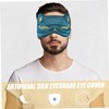 ORFOFE 1Pc Eye Mask Silk Shading Sleep Eye Breathable Blindfold