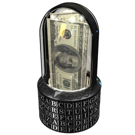 Puzzle Pod Cryptex - Brain Teaser Puzzle & Coin Bank