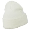 e4Hats.com NASA Logo Embroidered Long Knit Beanie - White OSFM