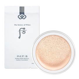 Sulwhasoo 더 후 공진향설 미백 수분광 쿠션 리필13g The History of Whoo Gongjinhyang Seol Whitening Moisture Glow Cushion Refill 13g [Whitening Moisture Glow Cushion 21 (Refill)]