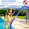 Junkin 2 Pcs Pool Handrail Covers Slip Resistant Rail Grip