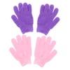 Ipetboom Sets Body Bath Exfoliating Glove Set Bath Gloves Long