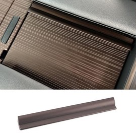 Zacxoxsr Center Console Armrest Box Cover Anti-Falling Blocking Bar for Toyota Sienna 2021 2022 2023 2024 Accessories(3. Pure Brown)