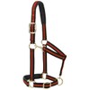 Weaver Leather Padded Adjustable Chin and Throat Snap Halter, Red,