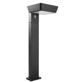 Solar Pathway Lights Outdoor，Motion Sensor Dusk to Dawn Bright Lamps，Led Waterproof Aluminum Landscape Lighting Path 600 Lumen Black light for Garden Yard Lawn Walkway Driveway Patio Decoration