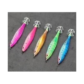 YO-ZURI STYLE SQUID JIG Bait Hi-Lo Sinking 3-3/4" In Jig Squiding Lure Saltwater - Blue