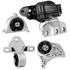 Engine Motor and Trans Mounts Compatible with 2001-2007 Chrysler Dodge Town & Country Voyager Caravan Grand Caravan 3.3L 3.8L Replacement for A2926 A2925 A2927 A2928