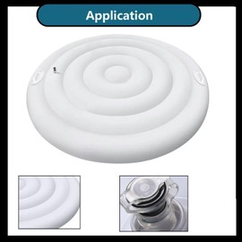 Hot Tub Cover Energy Saving Lid with Handle Sealing Tightly for Hot Tubs SaluSpa Coleman Spa for Outdoor Hot Tub Windproof Rain-Proof Cover Protector 4.5 Ft