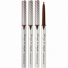 Clio Sharp So Simple Waterproof Pencil Liner 0.14g (No. 02 Brown) / 클리오 샤프 쏘 심플 워터프루프 펜슬 라이너 0.14g(02호 브라운)