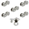 Runseaway 6 Pairs 11 Speed Steel Bike Chain Link, Reusable
