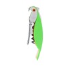 Parrot Shape Waiters Corkscrew Wine Opener Bottle Opener (Green)