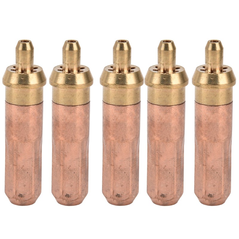 5Pcs Acetylene Cutting Tip Welding Torch Nozzle Accessory Tool Set