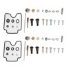 Motorcycle Carburetor Rebuild Kit with Gasket Spring Replacement for V