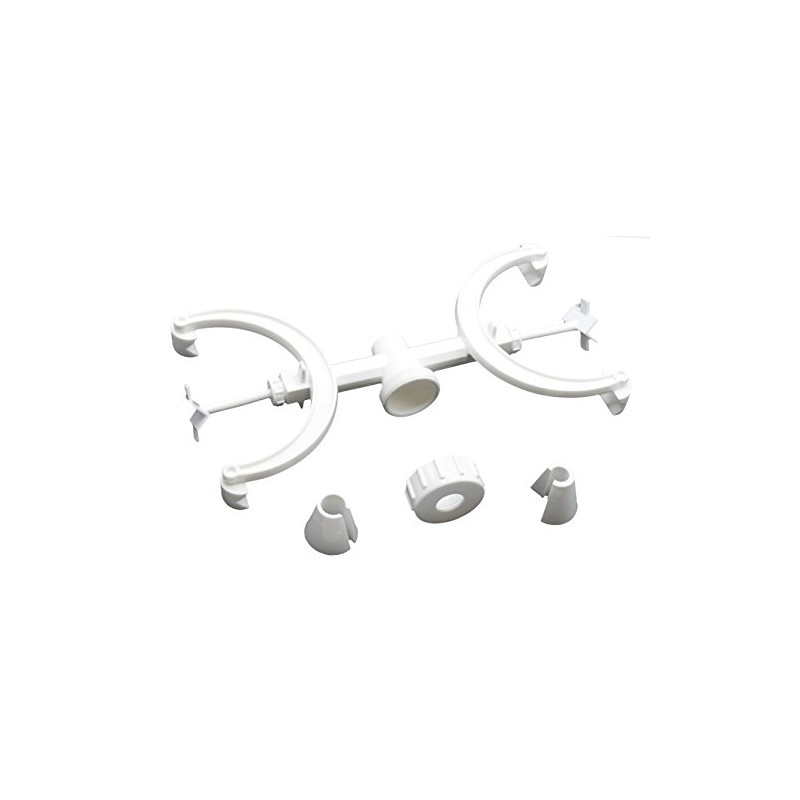 Burette Clamp - Double - Fits 10mm or 12.5mm Rods
