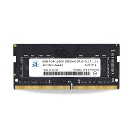 Adamanta 8GB (1x8GB) Compatible for Asus ROG Zephyrus G15 (Ryzen 3000) GA502, GA502DU Gaming Laptop DDR4 2400MHz PC4-19200 SODIMM 1Rx8 CL17 1.2v Notebook Memory Module Upgrade RAM