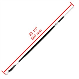 Caltric Rear Foot Brake Cable for Honda TRX400FA TRX400FGA Rancher 400 4x4 AT 2004-2007