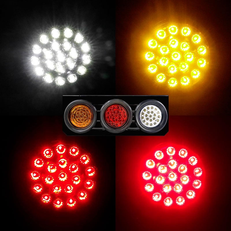 Yinaolan 2 PCS 63 LED Trailer Tail Lights Bar Kit,
