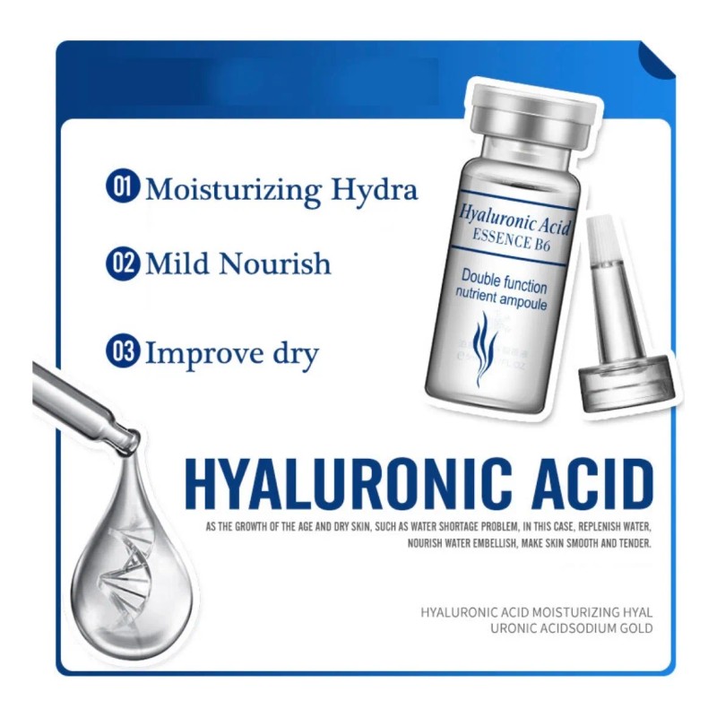 Serum Ácido Hialurónico Alto Bajo Peso Molecular P Dermapen Todo
