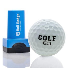 HODL 21 Ball Badge Golf Ball Stamp – Self-Inking Golf Marker, Quick-Dry & Waterproof – No Leaks, No Messy Refills – Durable, Reusable Golf Ball Stamper Golfing Gift & Accessory (Golf Mom)