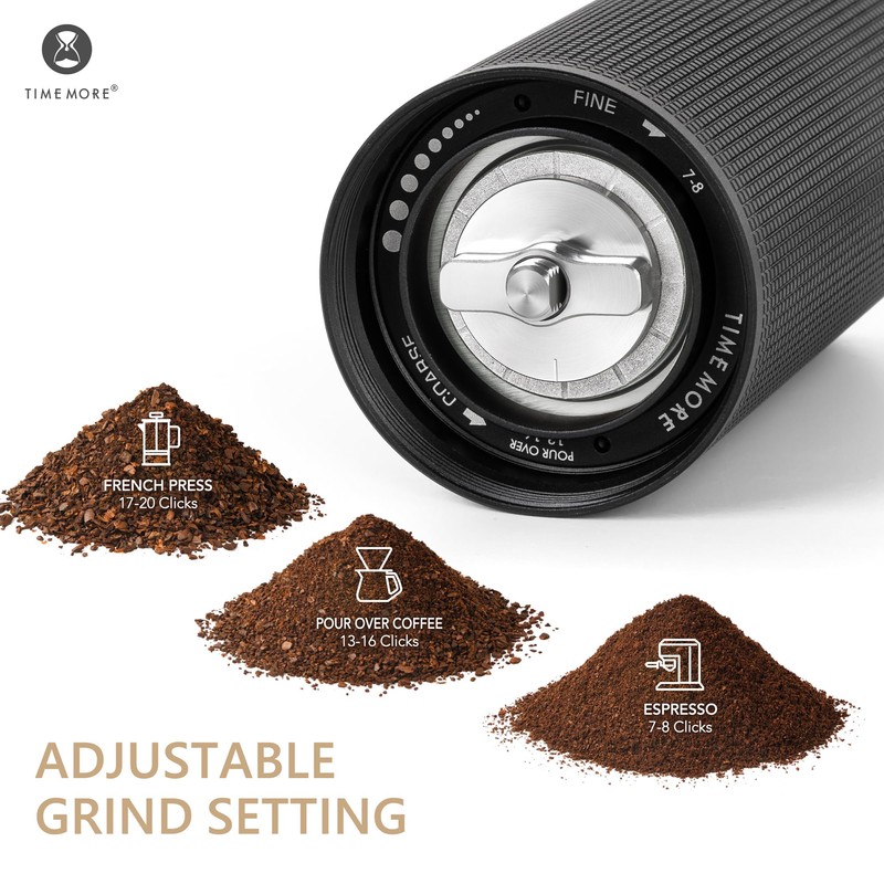 TIMEMORE Chestnut C3S PRO Manual Coffee Grinder, Stainless Steel S2C