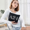 BWWKTOP Evelyn Googly Eyes - Bolsa de maquillaje A24 con