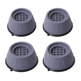 Leheybia 4 Pcs Shock And Noise Cancelling Washing Machine Support, Anti-Walk Dryer Washer Vibration Pads,Washing Machine Stabilizer for Hardwood Floors & Furniture Feet
