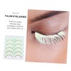 Baluue 10pairs False Lashes Natural Individual Extensions Women Makeup Strip