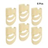 SUPVOX 6pcs Alaska Guitar Picks Adjustable Finger Picks Thumb Picks