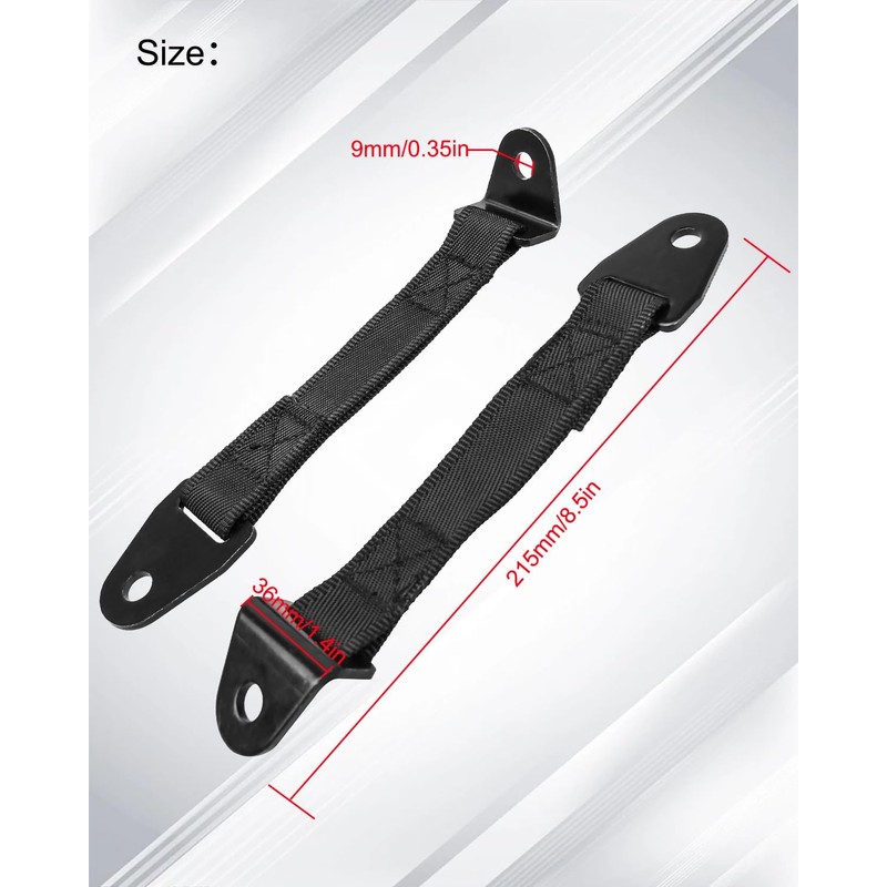 Door Limiter Straps Fits for Can Am Maverick X 2017