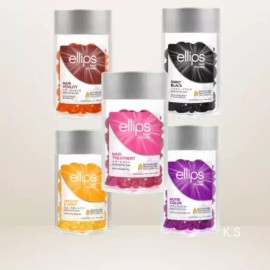 Unknown 엘립스 캡슐헤어에센스 1g*50개입 5종 [캡슐헤어 에센스 알로에(옐로우)] Ellips Capsule Hair Essence 1g*50 pieces 5 types [Capsule Hair Essence Aloe (Yellow)]